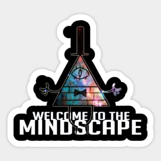 Welcome To The Mindscape Sticker